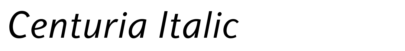 Centuria Italic